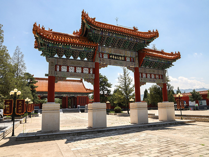 中华永久陵园环境